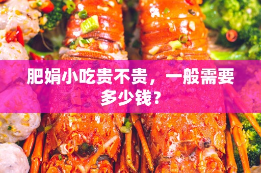 肥娟小吃贵不贵，一般需要多少钱？