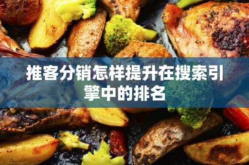 推客分销怎样提升在搜索引擎中的排名