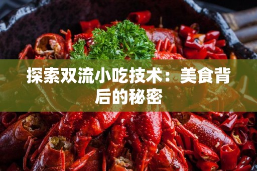 探索双流小吃技术：美食背后的秘密