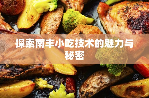 探索南丰小吃技术的魅力与秘密