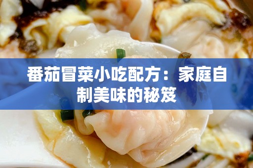 番茄冒菜小吃配方：家庭自制美味的秘笈